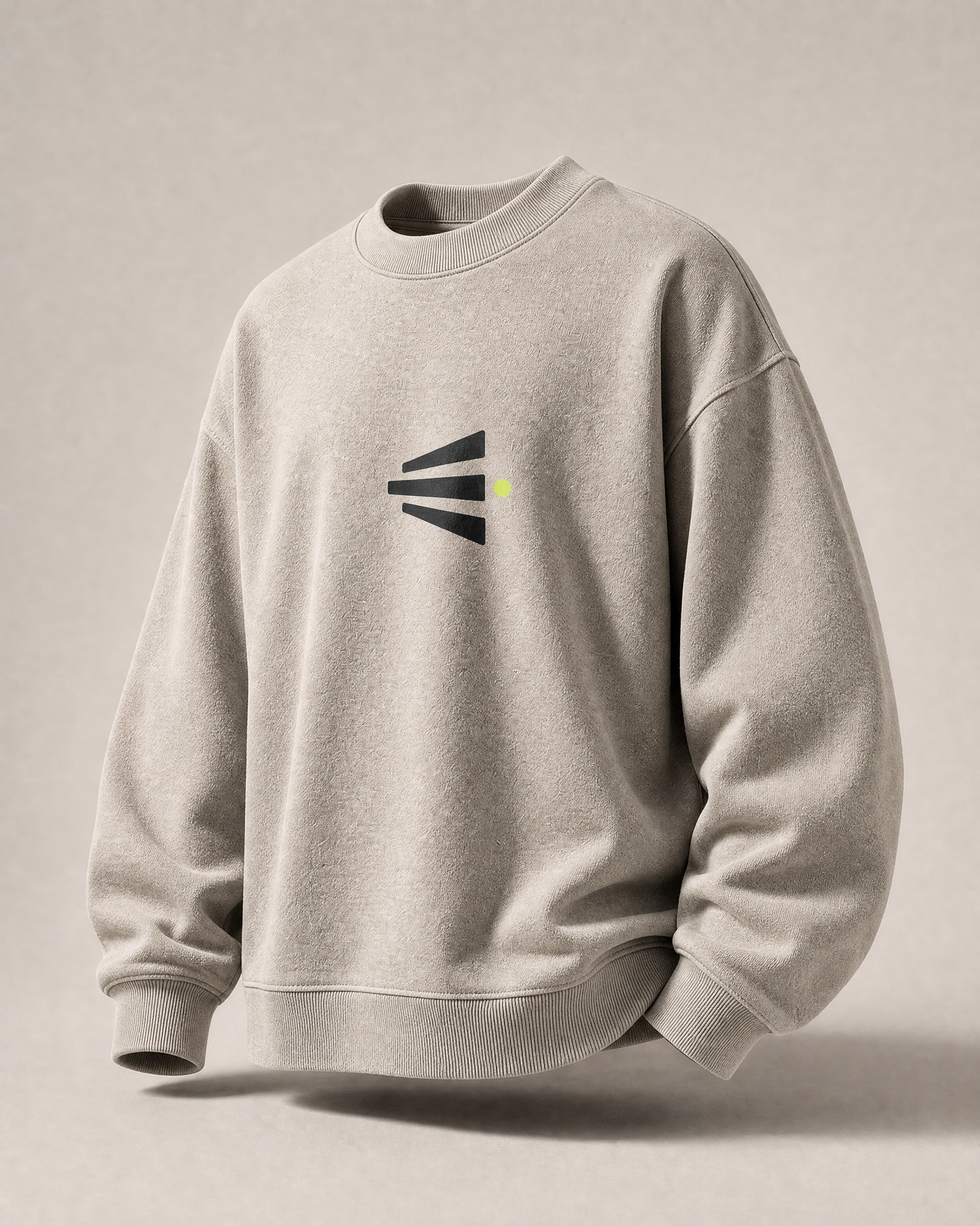 District Crew sweatshirt streetwear garment mockup